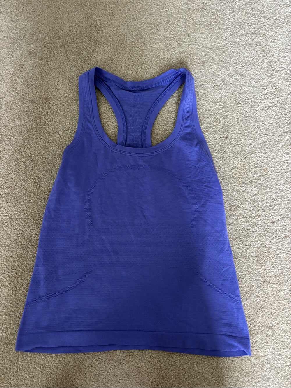 Lululemon Purple Racerback Tank Top